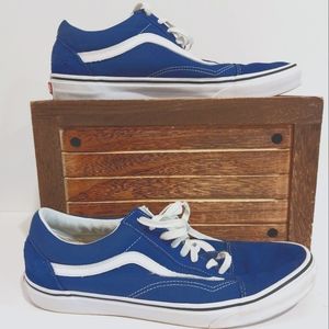 Men's 12 Blue Vans Old Skool